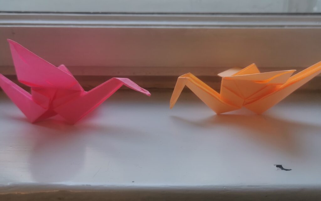 Origami Kranich